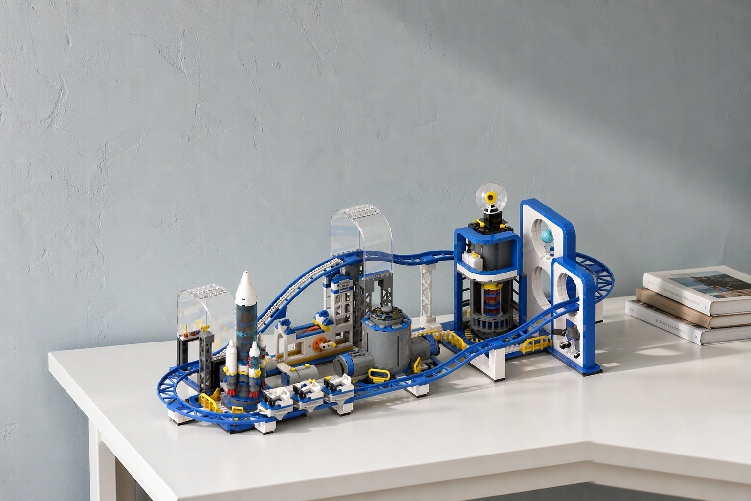 Space Roller Coaster building set
