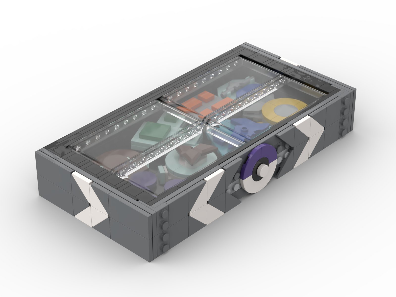 Pokémon Gym Badge Box - Gray 3