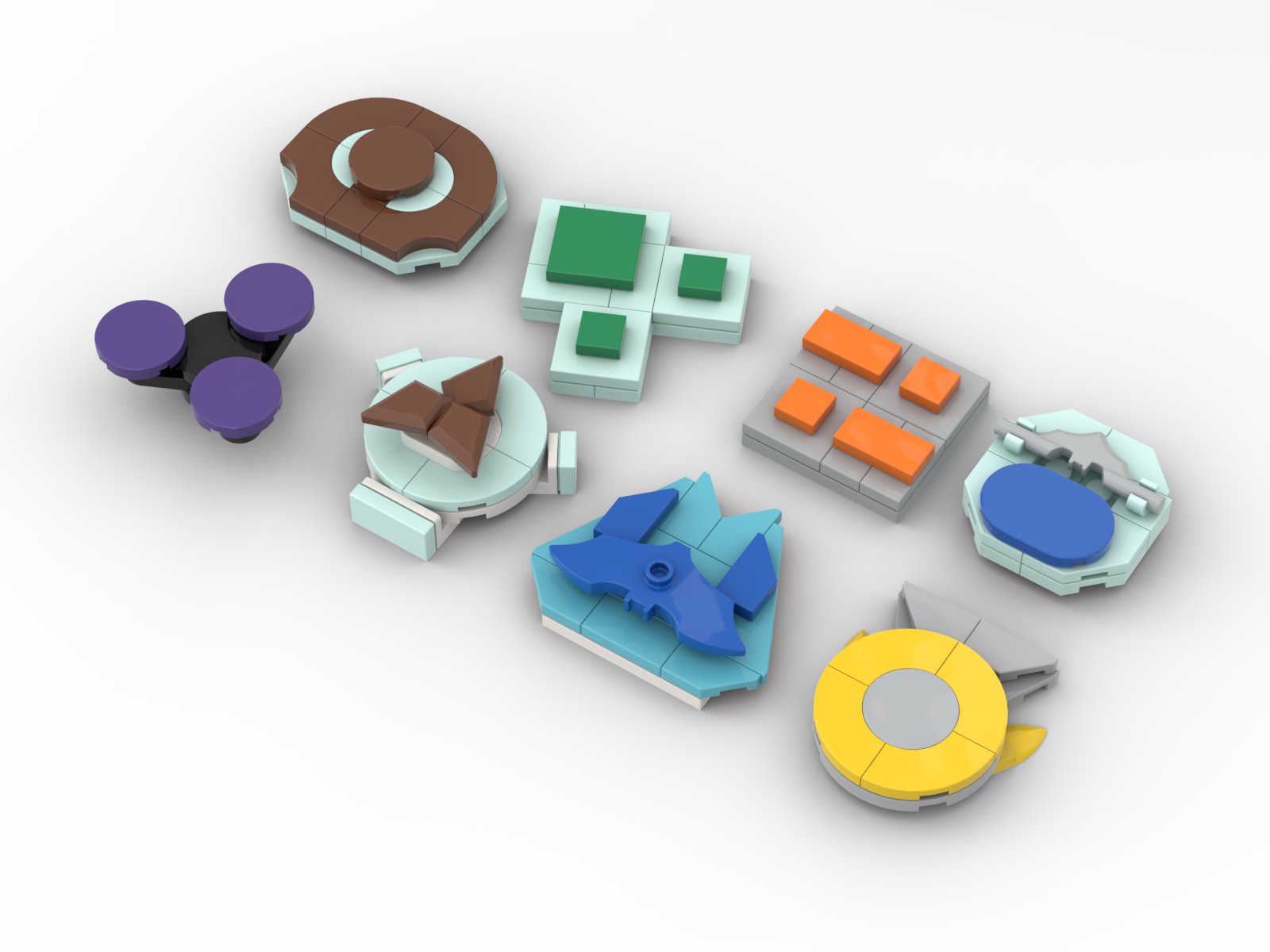 Pokémon Gym Badge Box - Gray 4