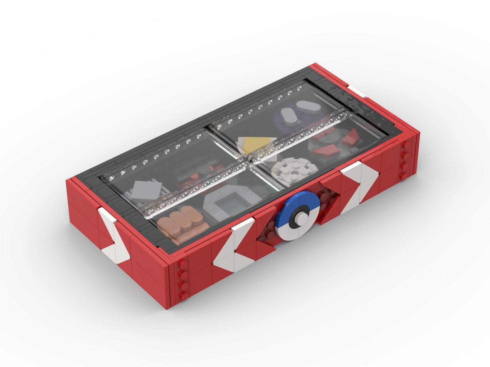 Pokémon Gym Badge Box - Red 3