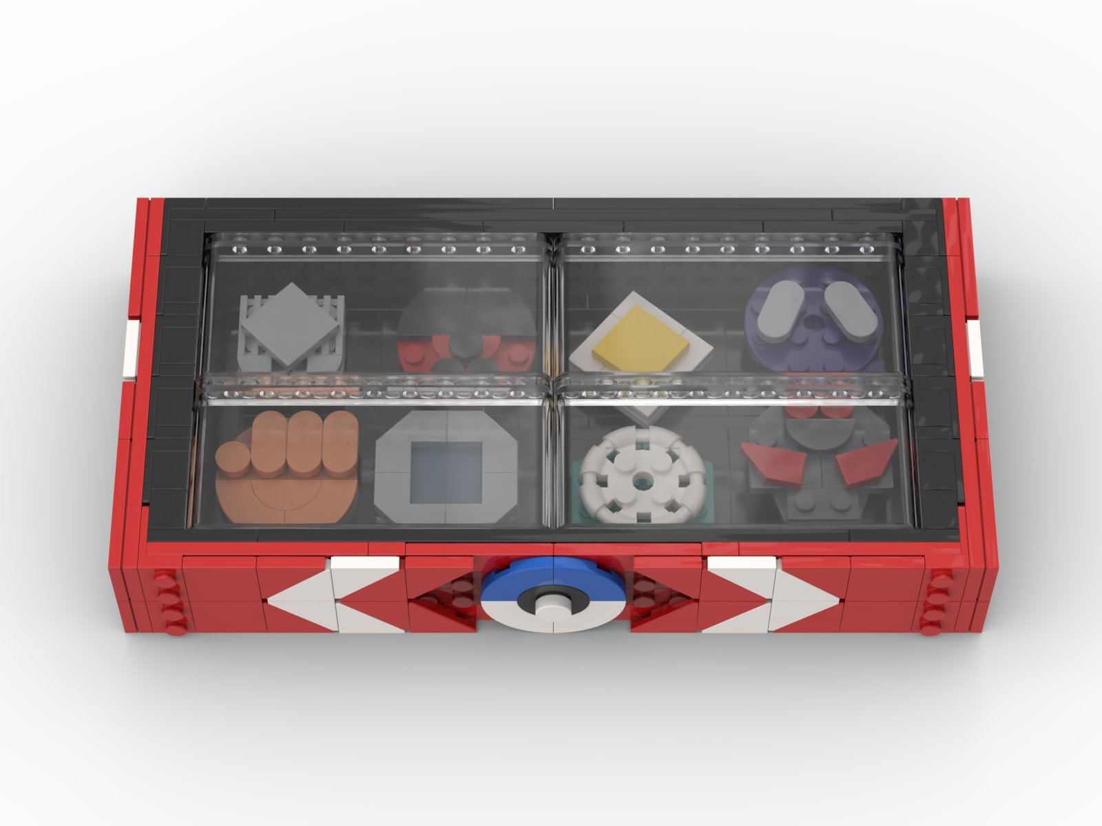 Pokémon Gym Badge Box - Red 4