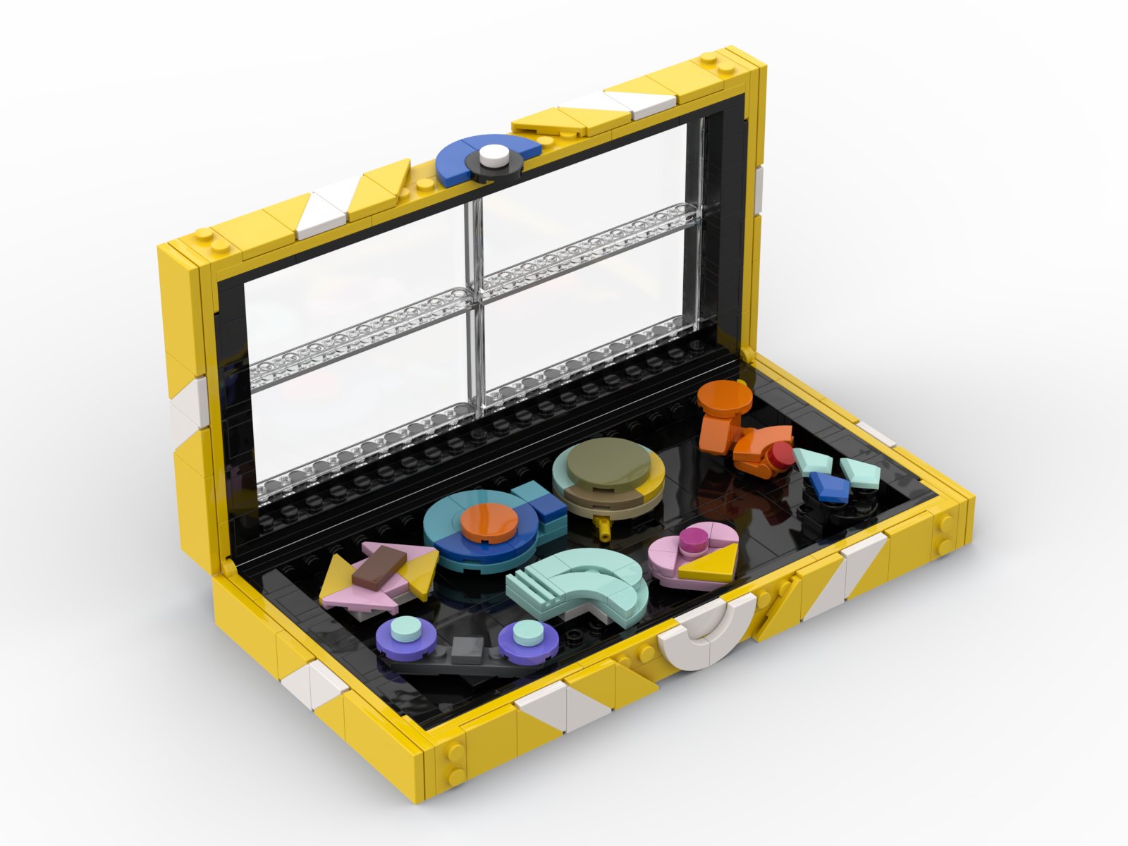 Pokémon Gym Badge Box - Yellow