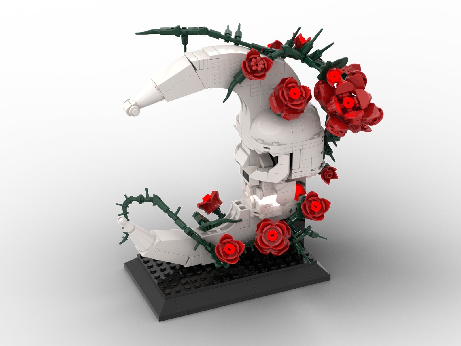 Bone Moon Rose