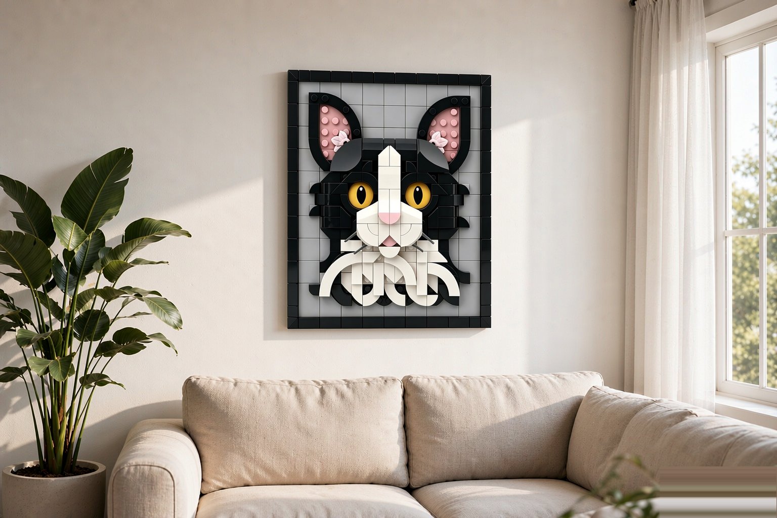 Cow Cat Mural 3