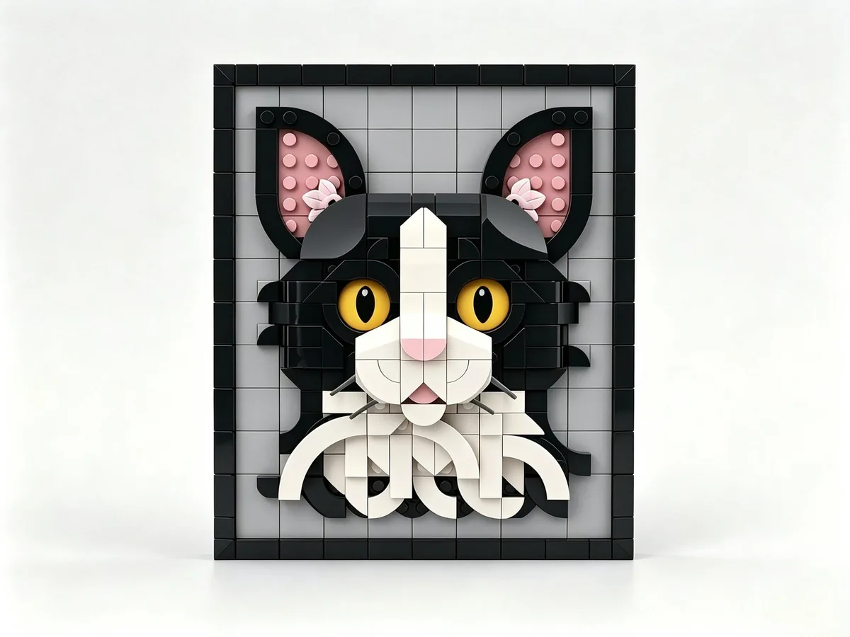 Cow Cat Mural
