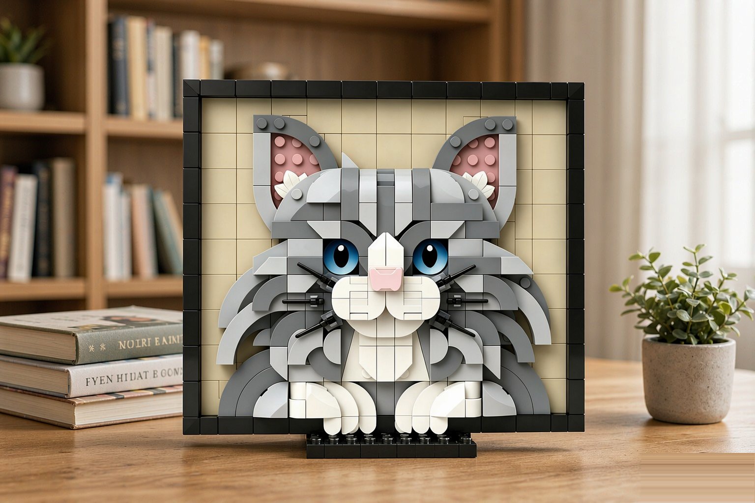 Maine Coon Cat Mural 4