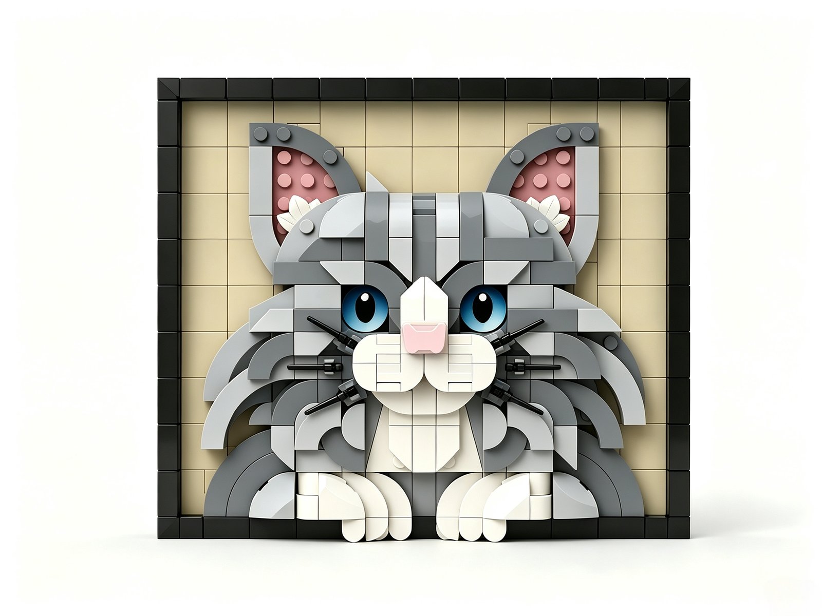 Maine Coon Cat Mural