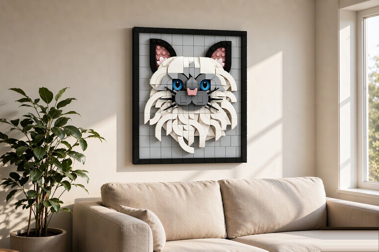 Ragdoll Cat Mural 3