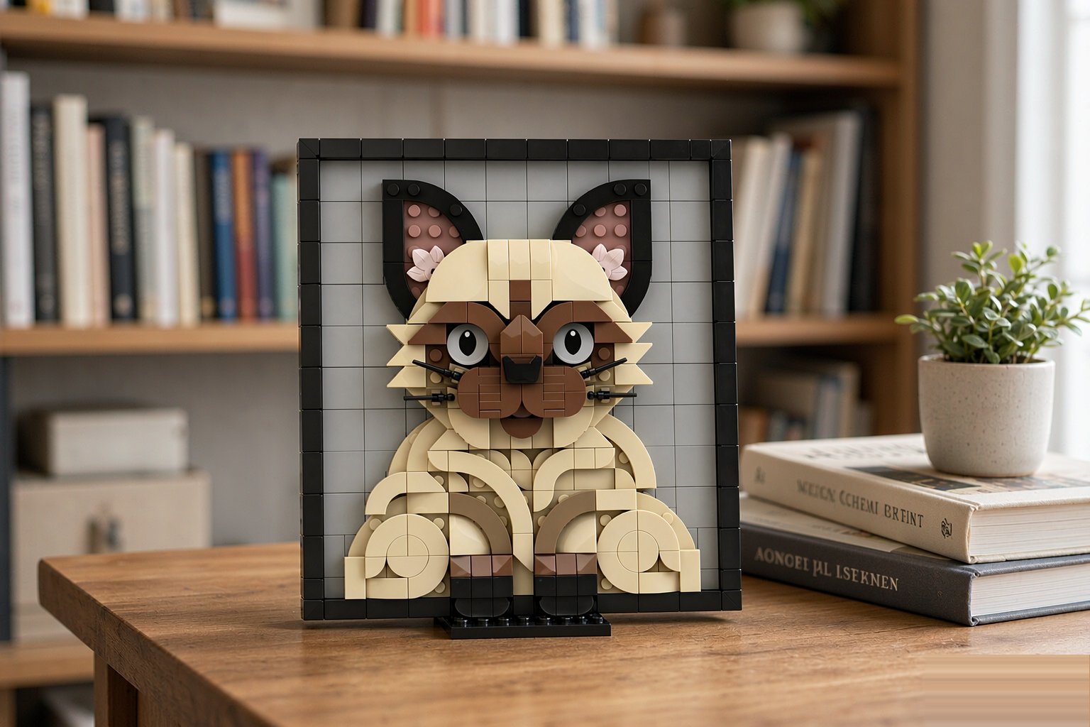 Siamese Cat Mural 4
