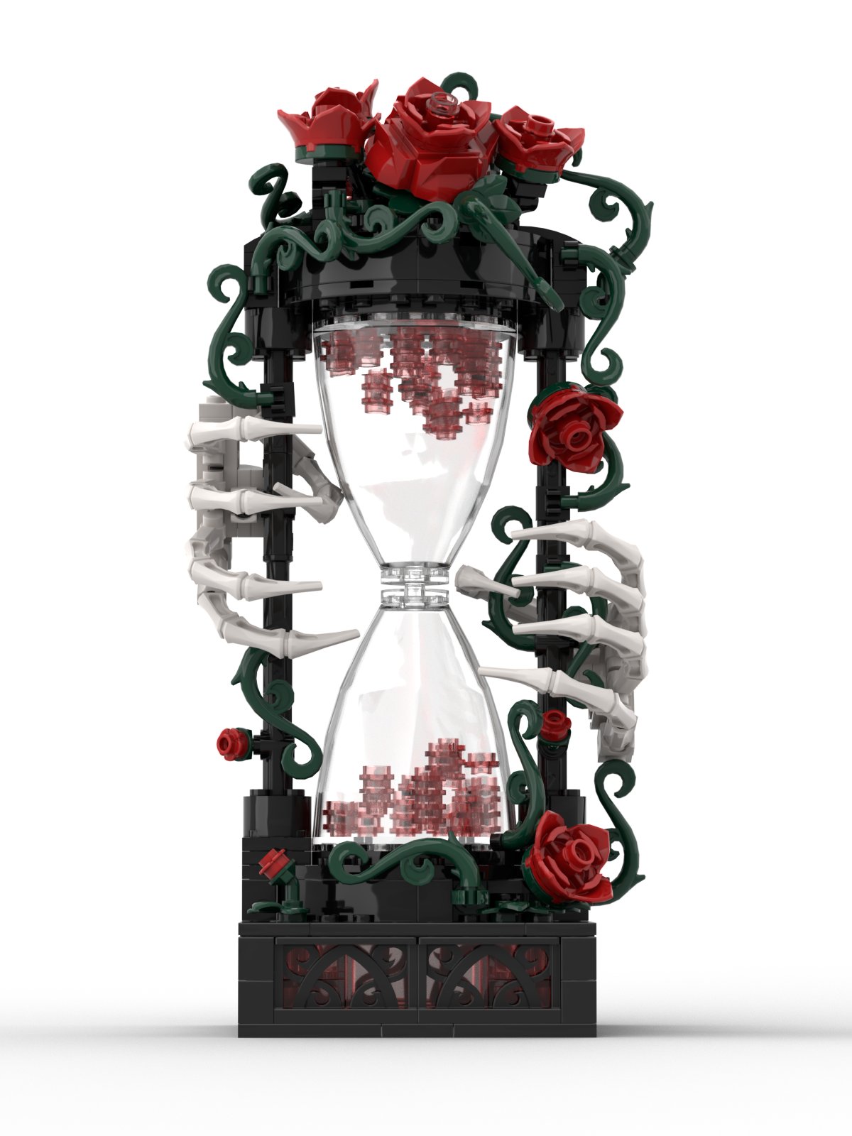 Skull Hourglass